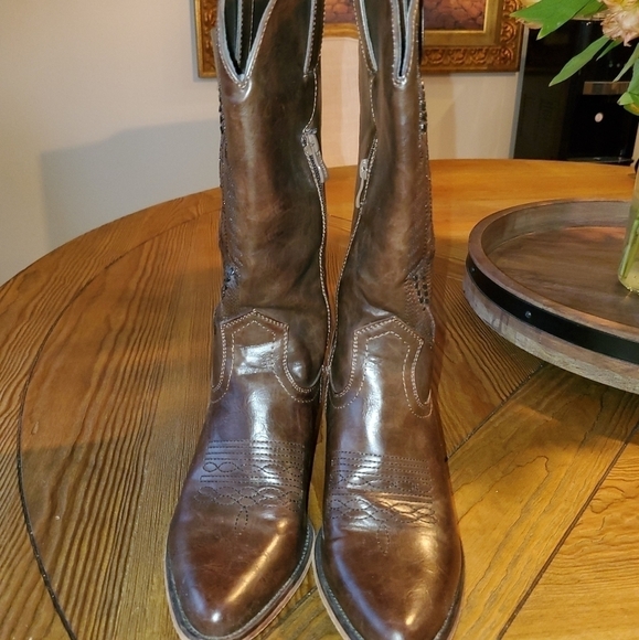𝅺WESTERN style boots - Picture 1 of 8